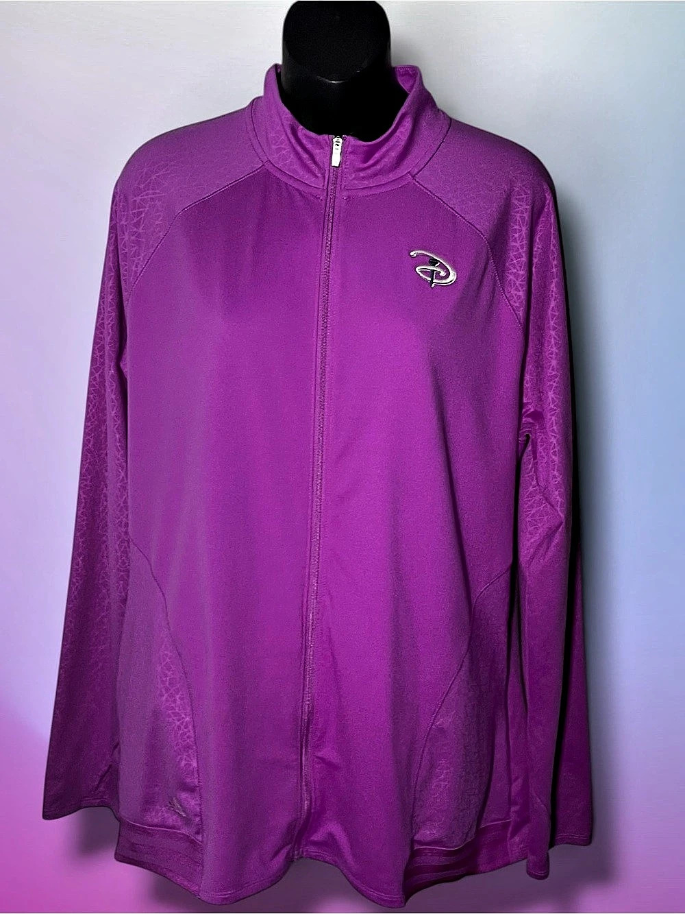 adidas Disney Parks "Disney Sports" Womens Full Zip Athletic Track Jacket XL